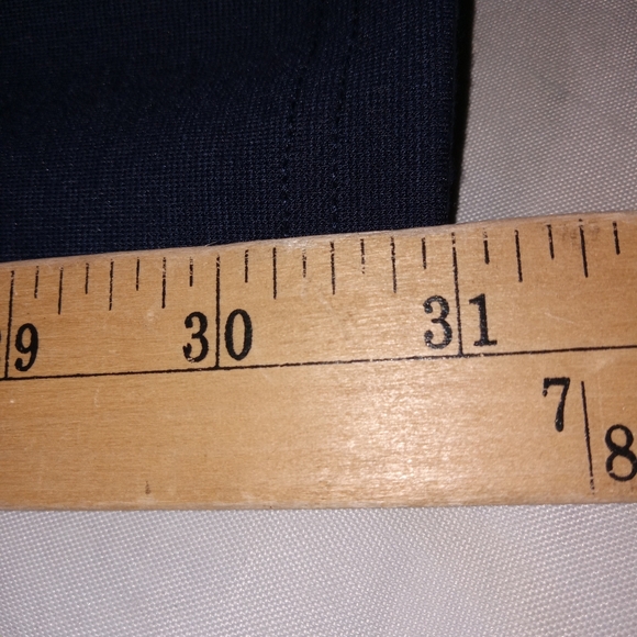 Chicos Blue High Waisted Straight Pants 1- 8/10 - Picture 2 of 9